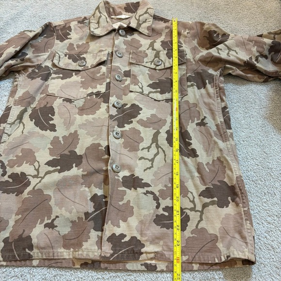 3sixteen Men Small Made USA Camo Button Up Shirt Jacket Classic Workwear Utility - Picture 7 of 16